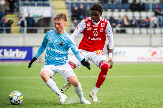 Gefles Constantino Capotondi och Sandvikens Calvin Kabuye
