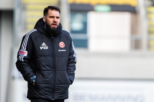 Sandvikens tränare Eldar Abdulic
