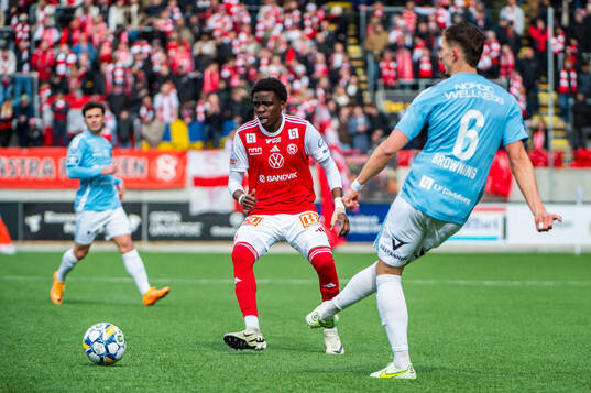 Sandvikens Calvin Kabuye
