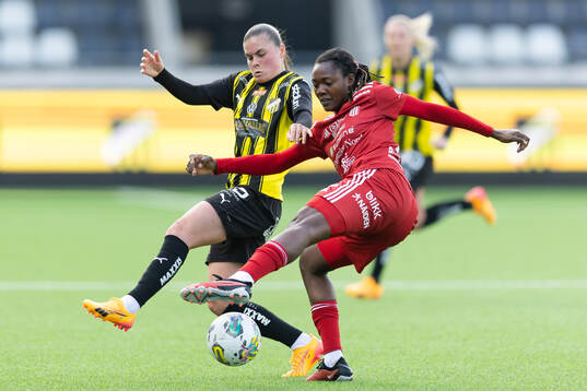 Häckens Hanna Wijk och Piteås Anam Imo