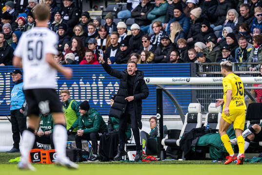 Alfred Johansson, head coach of Rosenborg,