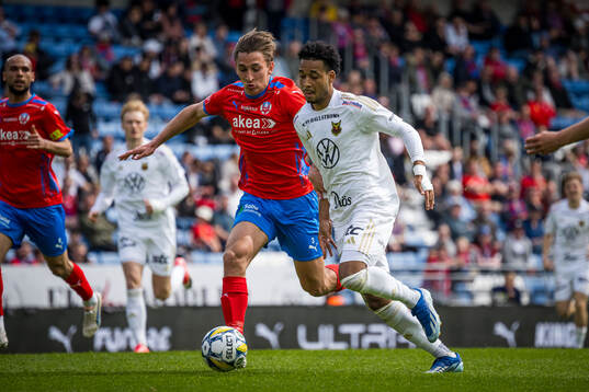 Helsingborgs Wilhelm Nilsson och Östersunds Arquimides Ordonez