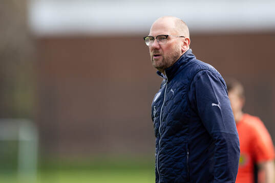 Halmstads tränare Magnus Haglund