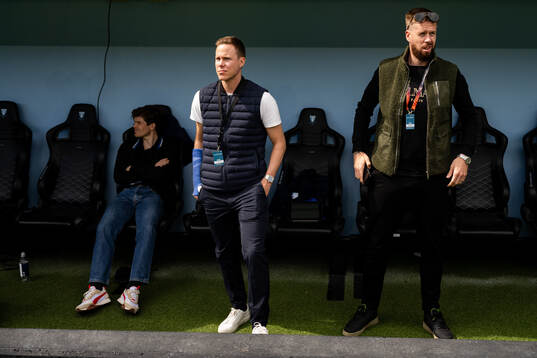 Malmö FFs Niklas Moisander och Pontus Jansson