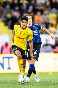 Elfsborgs Ahmed Qasem och Sirius Daniel Stensson