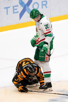 Skellefteås Pär Lindholm och Rögles Lian Bichsel