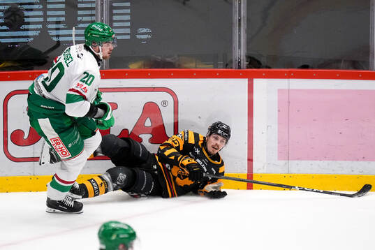 Rögles Lian Bichsel och Skellefteås Jonathan Johnson