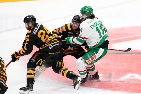 Skellefteås Måns Forsfjäll och Rögles Dennis Everberg