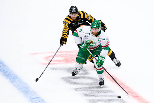 Skellefteås Simon Robertsson och Rögles Simon Ryfors