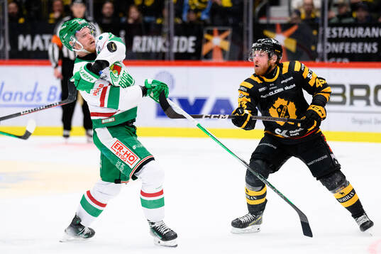 Rögles Anton Bengtsson och Skellefteås Filip Sandberg
