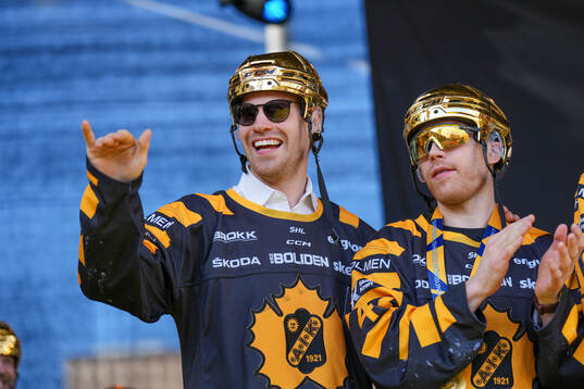 Skellefteås Oscar Lindberg och Filip Sandberg