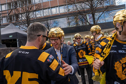 Skellefteås general manager Erik Forssell