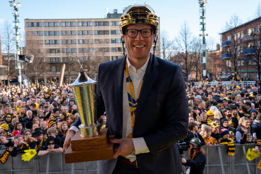 Skellefteås general manager Erik Forssell