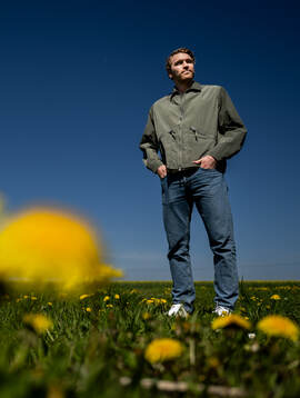 Oscar Eklind som skrivit på för NHL-laget Philadelphia