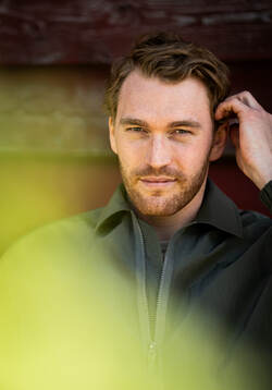 Oscar Eklind som skrivit på för NHL-laget Philadelphia