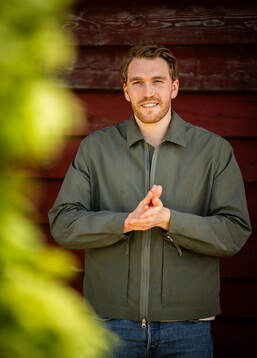 Oscar Eklind som skrivit på för NHL-laget Philadelphia