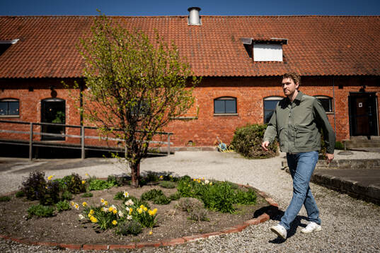 Oscar Eklind som skrivit på för NHL-laget Philadelphia