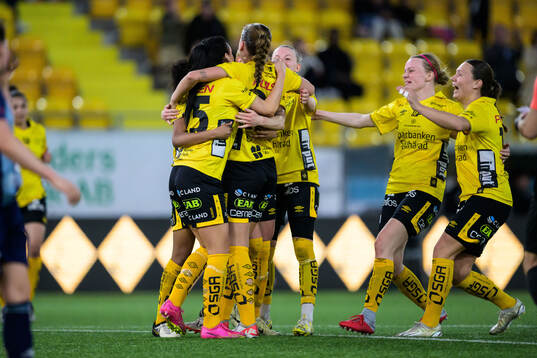 Elfsborgs spelare jublar efter 2-1