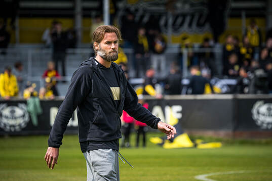 Brommapojkarnas tränare Olof Mellberg
