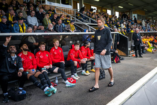 Brommapojkarnas tränare Olof Mellberg
