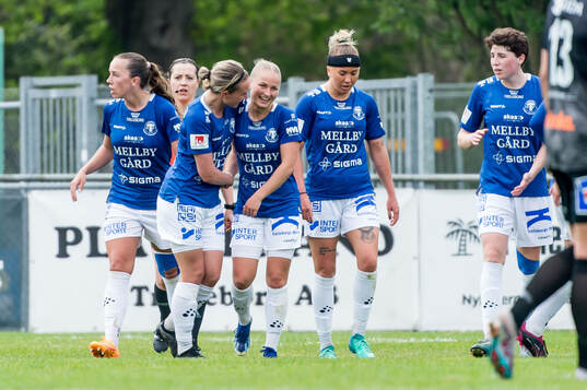 Trelleborgs Lova Sternfeldt jublar
