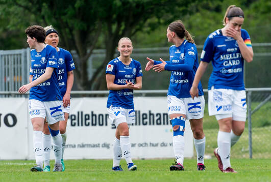 Trelleborgs Lova Sternfeldt jublar