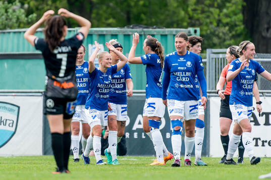 Trelleborgs Lova Sternfeldt jublar