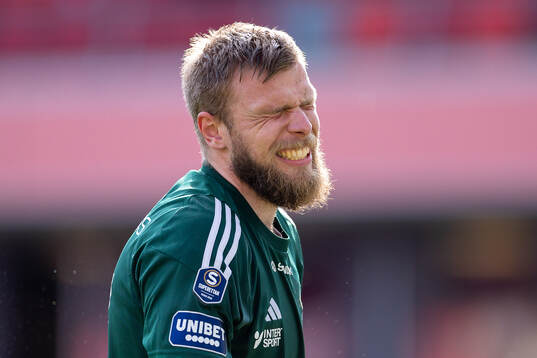 Gefles målvakt Tobias Johansson