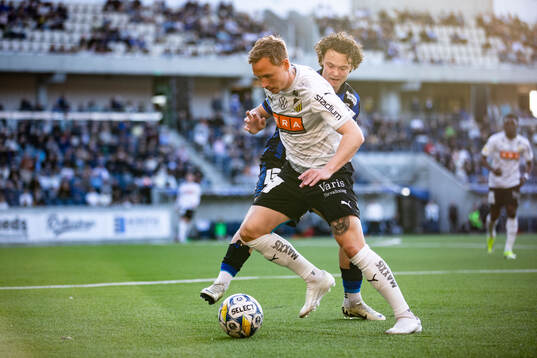 Häckens Jacob Barret Laursen och Sirius Herman Sjögrell