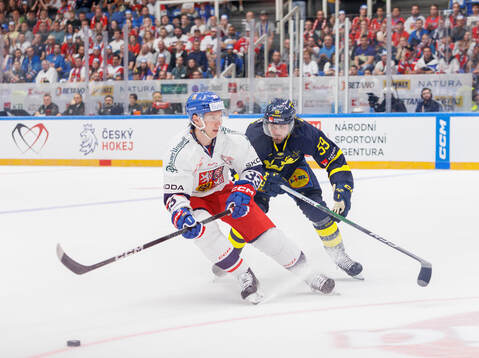 Jan Kostalek of Czech Republic and Linus Johansson of Sweden