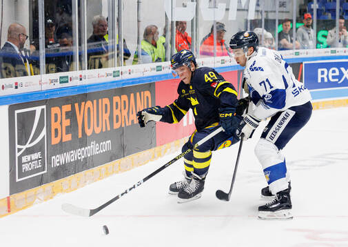 Fabian Zetterlund of Sweden and  Ahti Oksanen of Finland