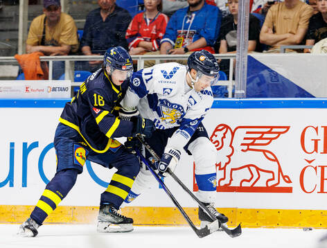 Felix Unger Sörum of Sweden and  Ahti Oksanen of Finland