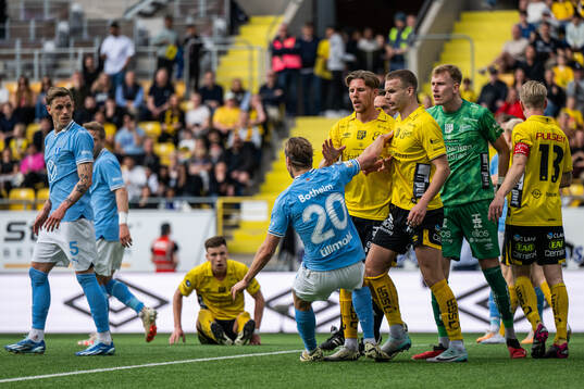 Elfsborgs Noah Söderberg, Gustav Henriksson och målvakt