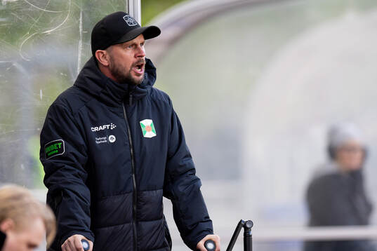 Varbergs tränare Tobias Linderoth