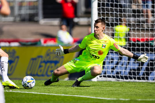 Varbergs målvakt David Olsson