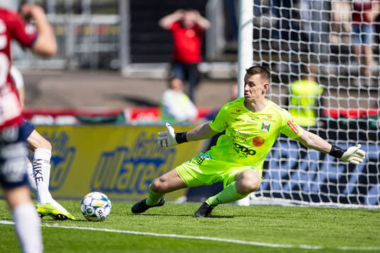 Varbergs målvakt David Olsson