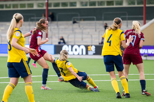 Elle Ulstein of Norway scores the 2-0 goal