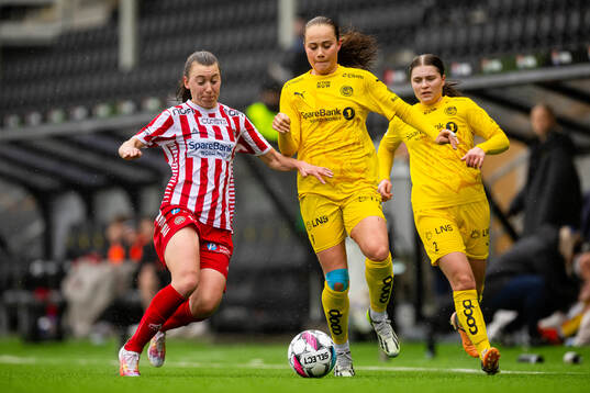 Edit Lund Machlik of TIL 2020 and Lise Højsted Dissing of Bodø/Glimt