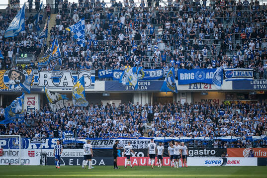 Malmö FFs Søren Rieks jublar med lagkamrater