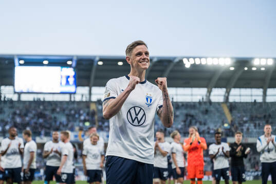 Malmö FFs Søren Rieks jublar