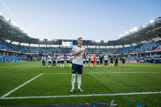Malmö FFs Søren Rieks jublar