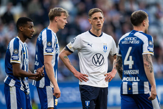 IFK Göteborgs Paulos Abraham och Laurs Skjellerup med