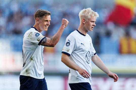 Malmö FFs Søren Rieks jublar