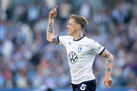 Malmö FFs Søren Rieks jublar