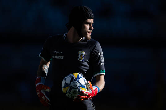 IFK Göteborgs målvakt Adam Benediktsson innan