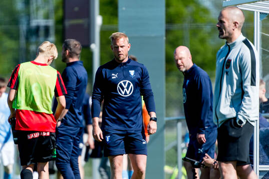 Malmö FFs tränare Max Westerberg