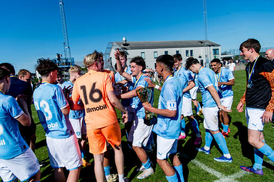 Malmö FFs spelar jublar