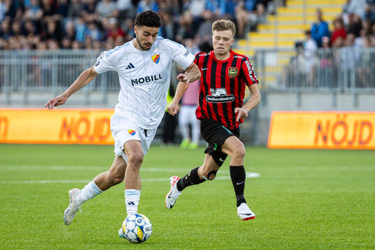 Djurgårdens Samuel Leach Holm och Brommapojkarnas Rasmus