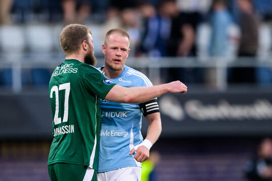 Gefles Tobias Johansson och Martin Rauschenberg Brorsen jublar