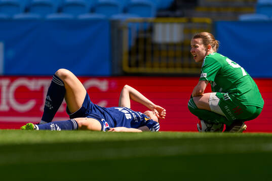 Sundsvalls målvakt Cornelia Baldi Sundelius